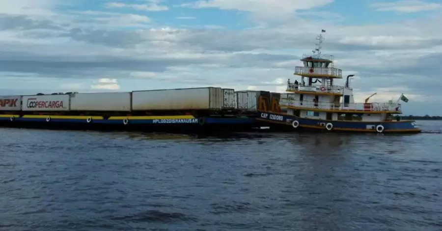 Transporte Fluvial de Cargas em Balsas Manaus x Coari